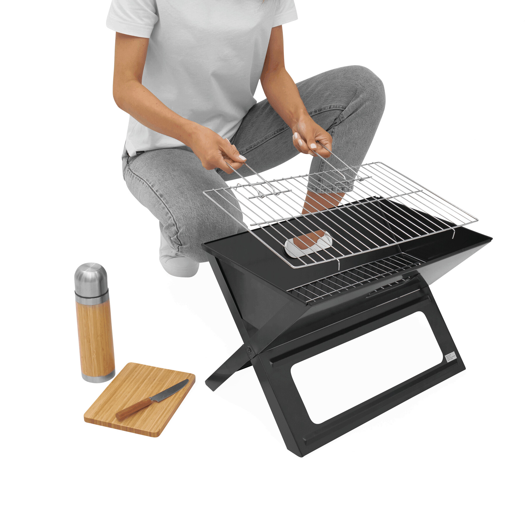 Składany grill SUMMER EVENING 2.0 P043064I