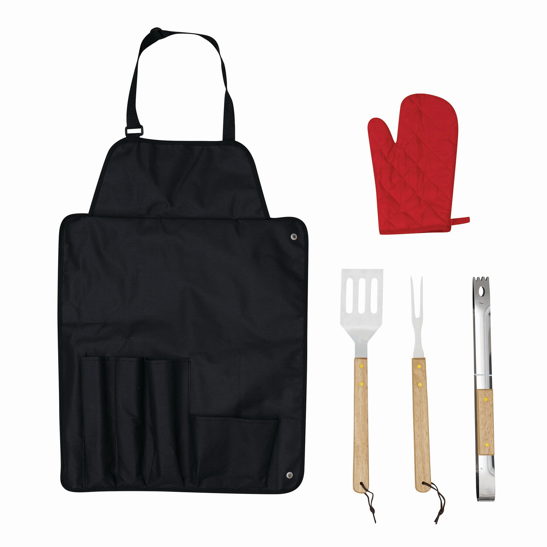 Fartuch grillowy z zestawem przyborów GREAT BBQ P006421I