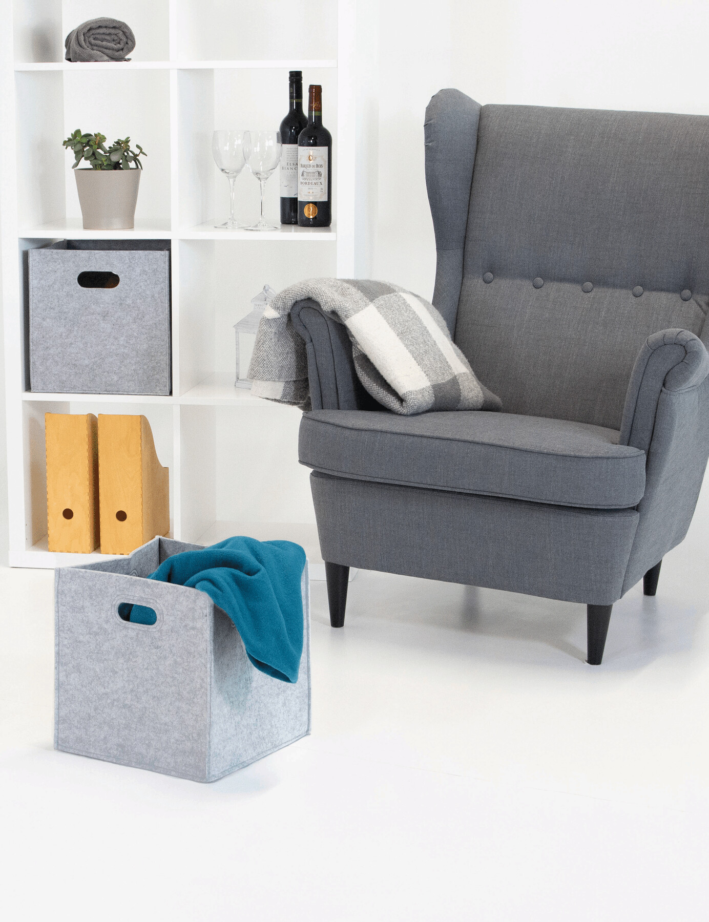 Pudełko filcowe do przechowywania HYGGE P043053I