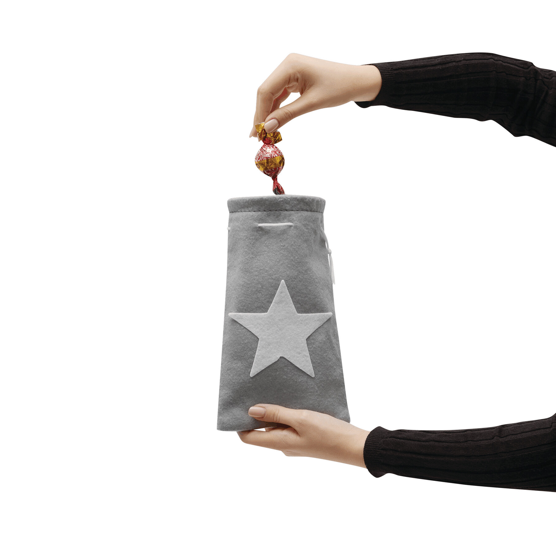 Woreczek filcowy WHITE SHINE P004935I 4 Woreczek filcowy WHITE SHINE P004935I