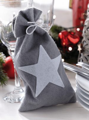 WHITE SHINE - Woreczek filcowy P004935I IN-56-0902356