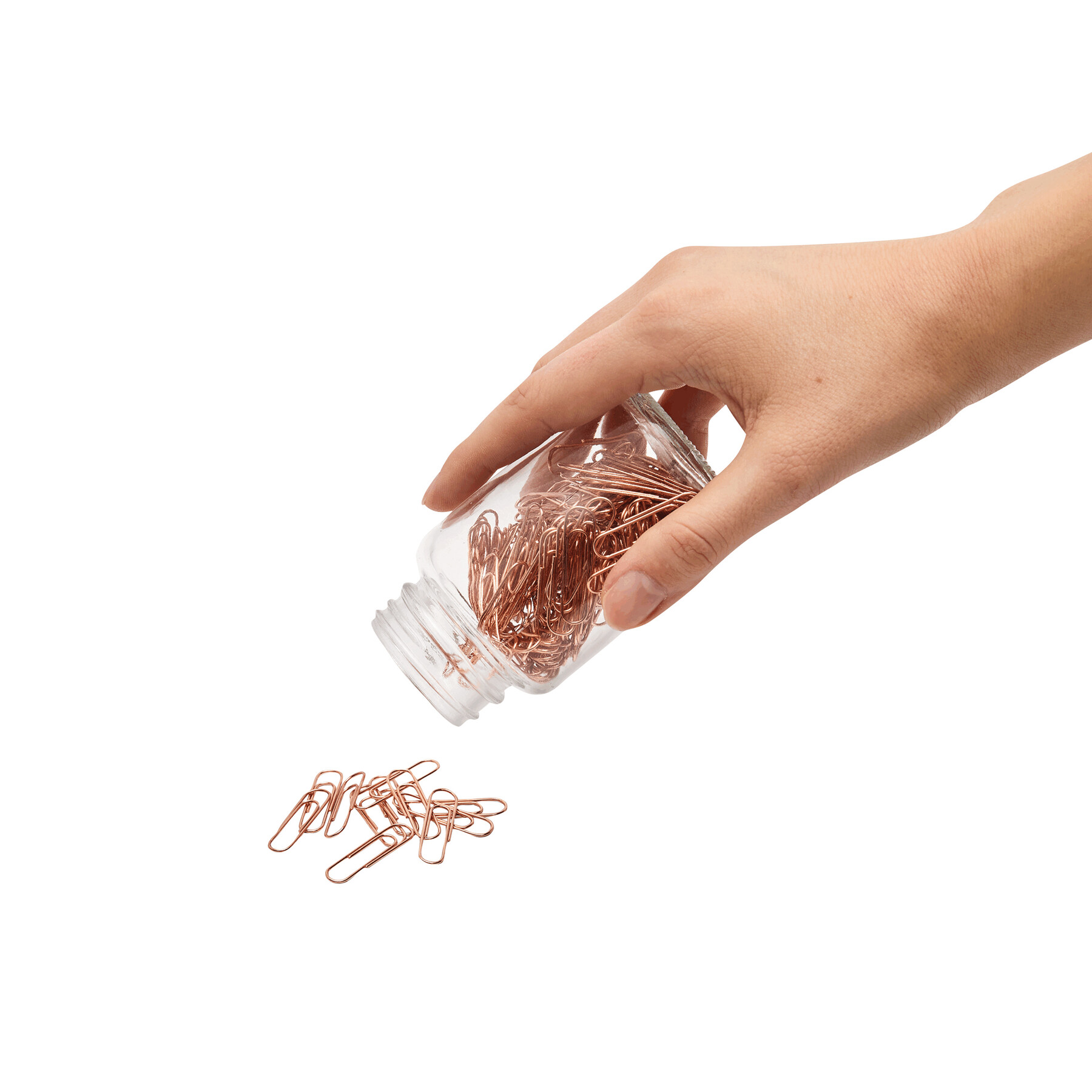 Spinacze COPPER CLIPS w słoiku P006243I