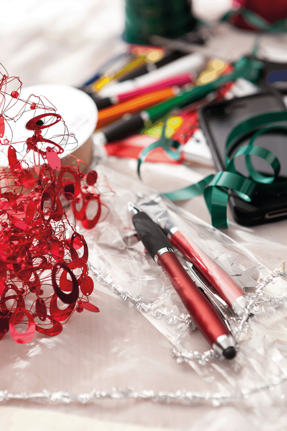 Długopis SWAY TOUCH P004437I bordowy