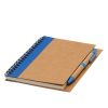 Ekologiczny kołozeszyt RECYCLE L P004359I niebieski