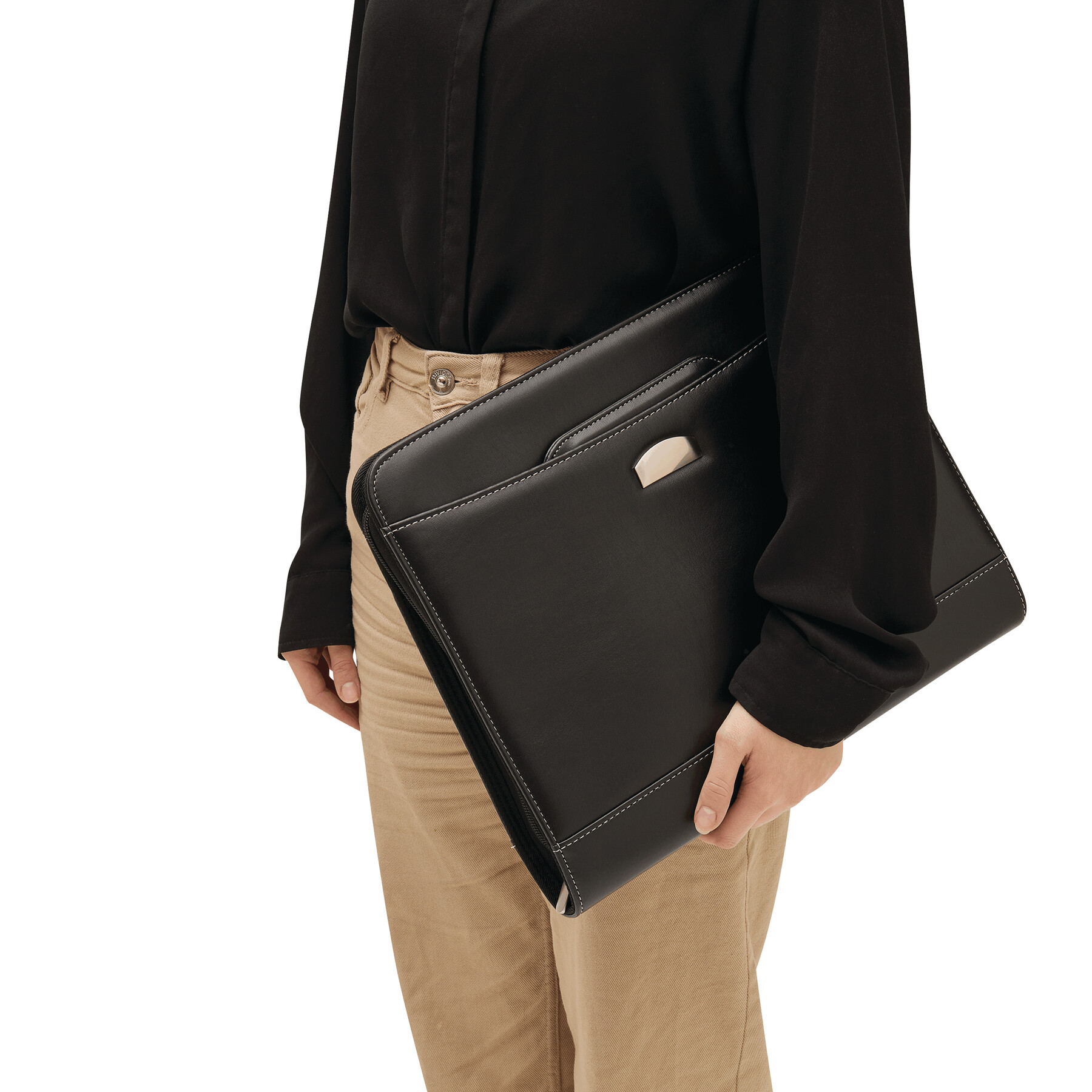 Portfolio NOBLESSE RING, portfolio ze skóry ekologicznej, w formacie A4 P004374I