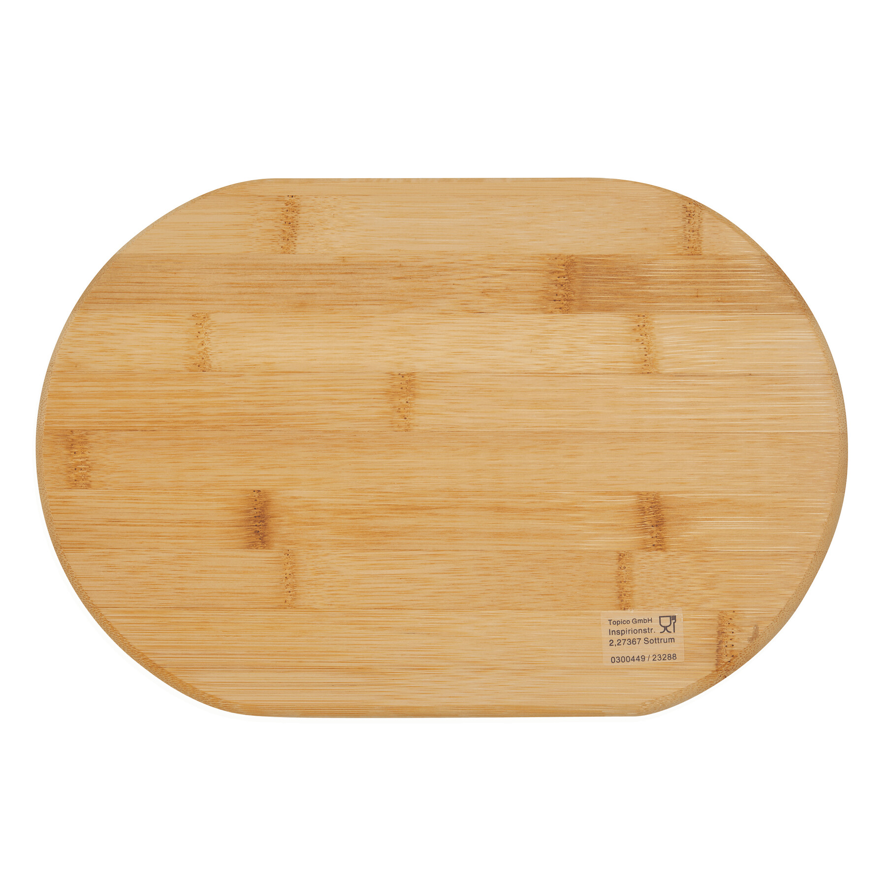 Deska do krojenia BAMBOO-ROUND P003968I