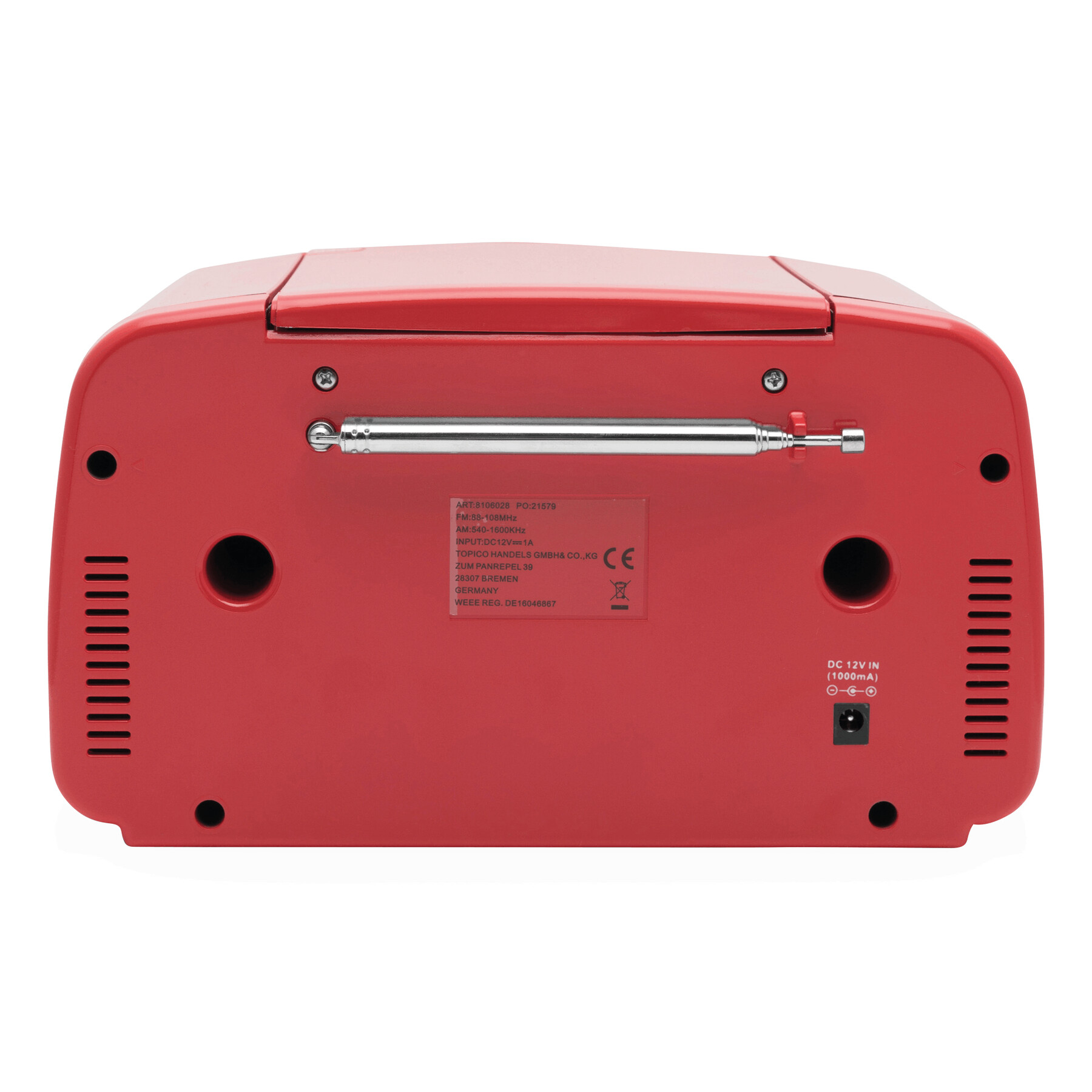 Rejestrator radiowy bezprzewodowy CD DINER P005995I