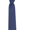 Krawat P110056D ciemnoniebieski
