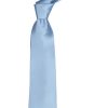 Krawat P110056D jasnoniebieski