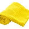 Ręcznik frotte bawełniany - 30×50 cm P119283D żółty