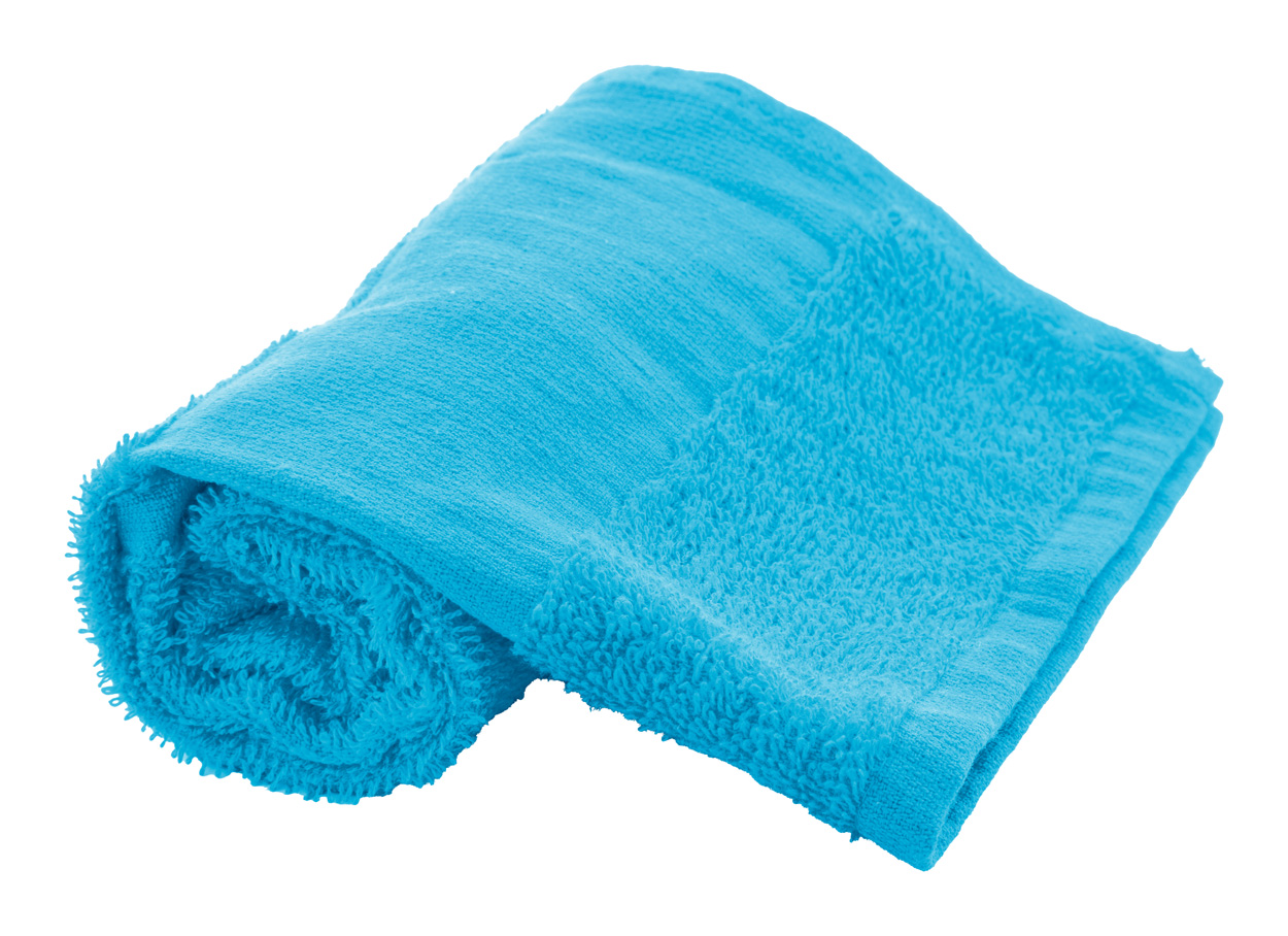 Ręcznik frotte bawełniany - 30×50 cm P119283D jasnoniebieski