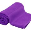 Ręcznik frotte bawełniany - 50×100 cm P119305D purpura