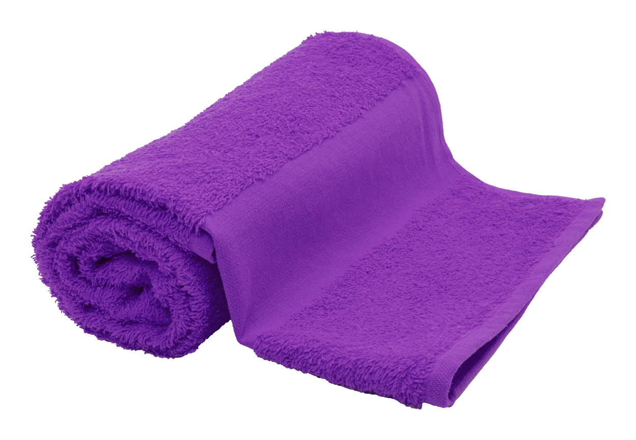 Ręcznik frotte bawełniany - 50×100 cm P119305D purpura