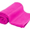 Ręcznik frotte bawełniany - 50×100 cm P119305D fuksji