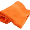 Ręcznik frotte bawełniany - 70×140 cm P119457D pomarańcz