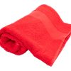Ręcznik frotte bawełniany - 70×140 cm P119457D czerwony