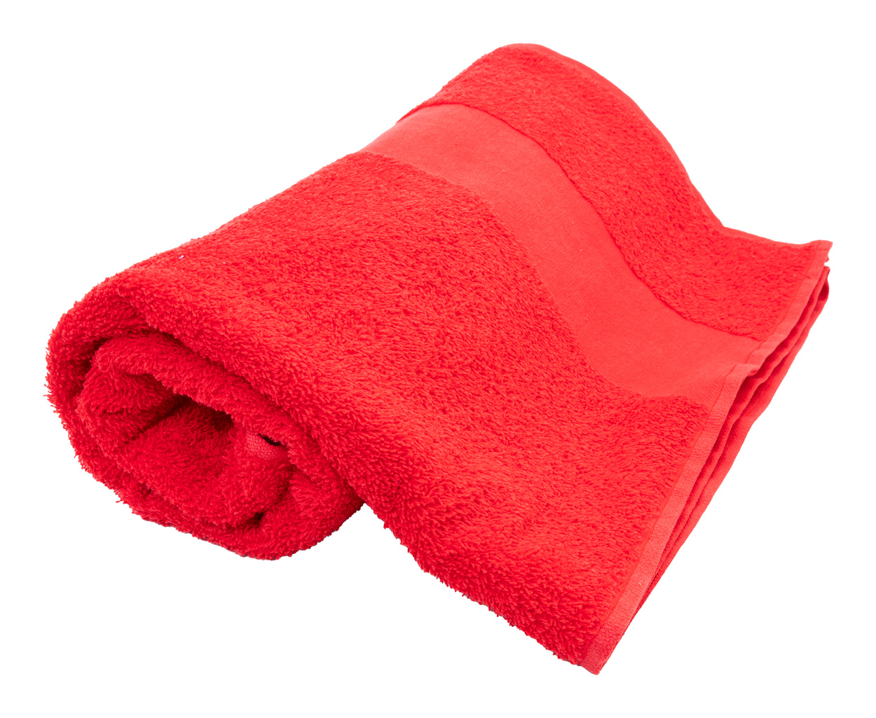 Ręcznik frotte bawełniany - 70×140 cm P119457D czerwony