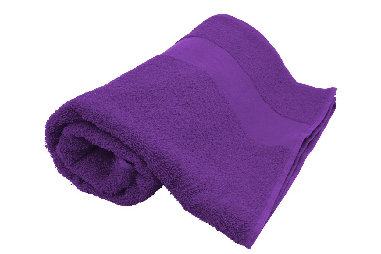 Ręcznik frotte bawełniany - 70×140 cm P119457D purpura