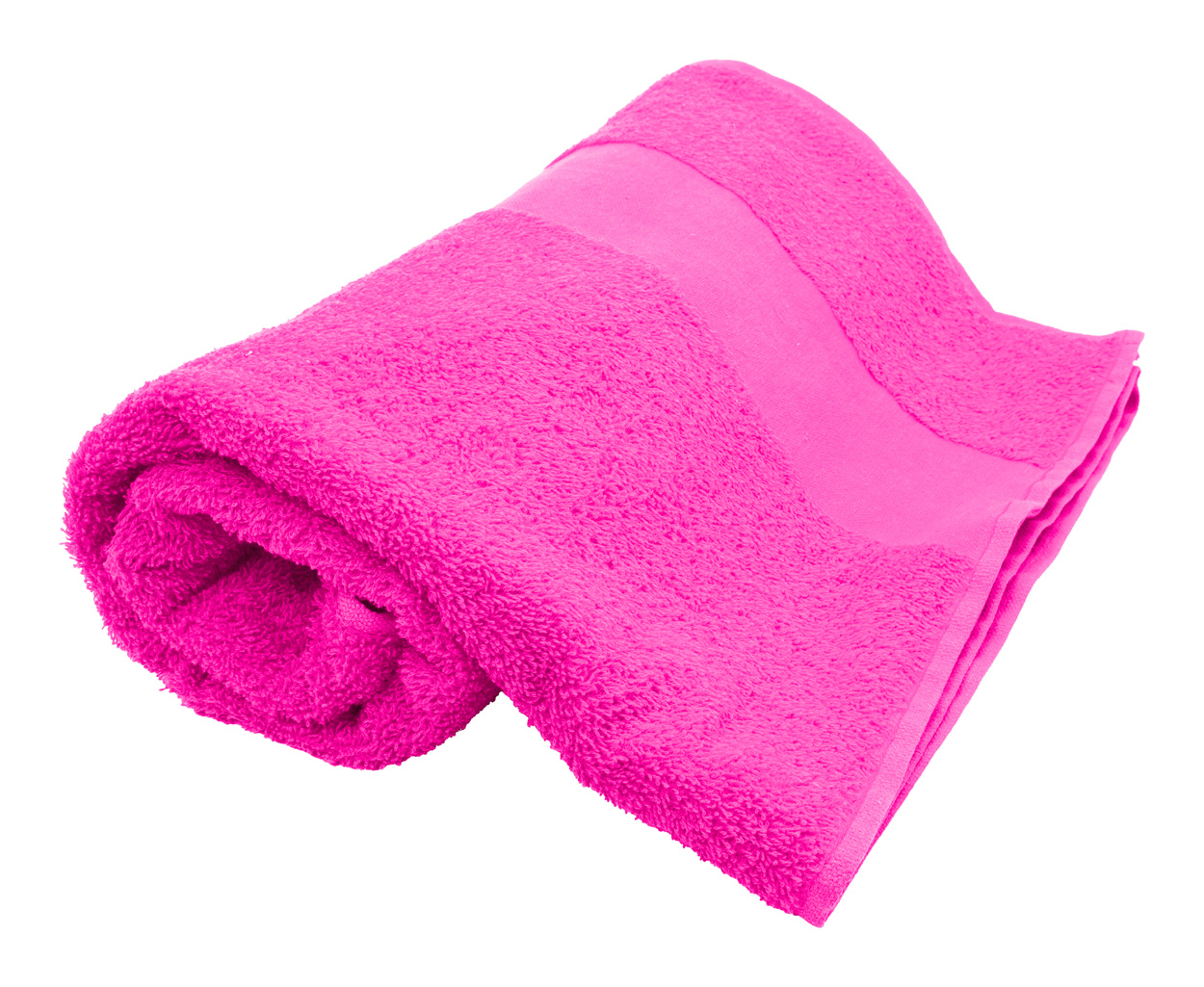 Ręcznik frotte bawełniany - 70×140 cm P119457D fuksji