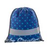 Personalizowany odblaskowy worek ze sznurkami P114668D