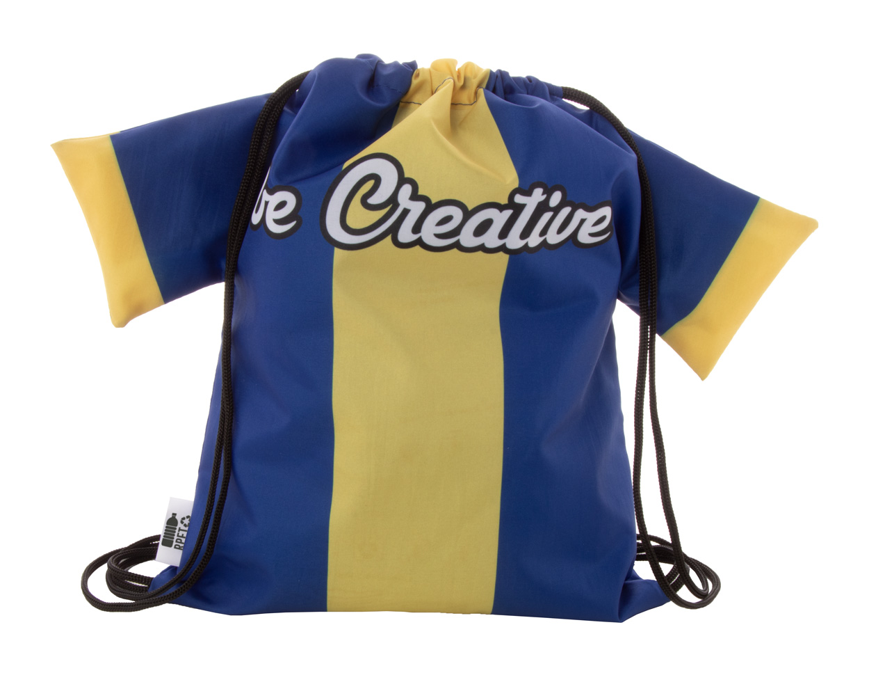 Personalizowany worek ze sznurkami dla dzieci P116492D czarny