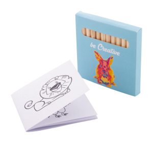 Personalizowany zestaw do kolorowania / zwierzęta P116497D