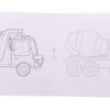 Personalizowany zestaw do kolorowania / auta P116498D
