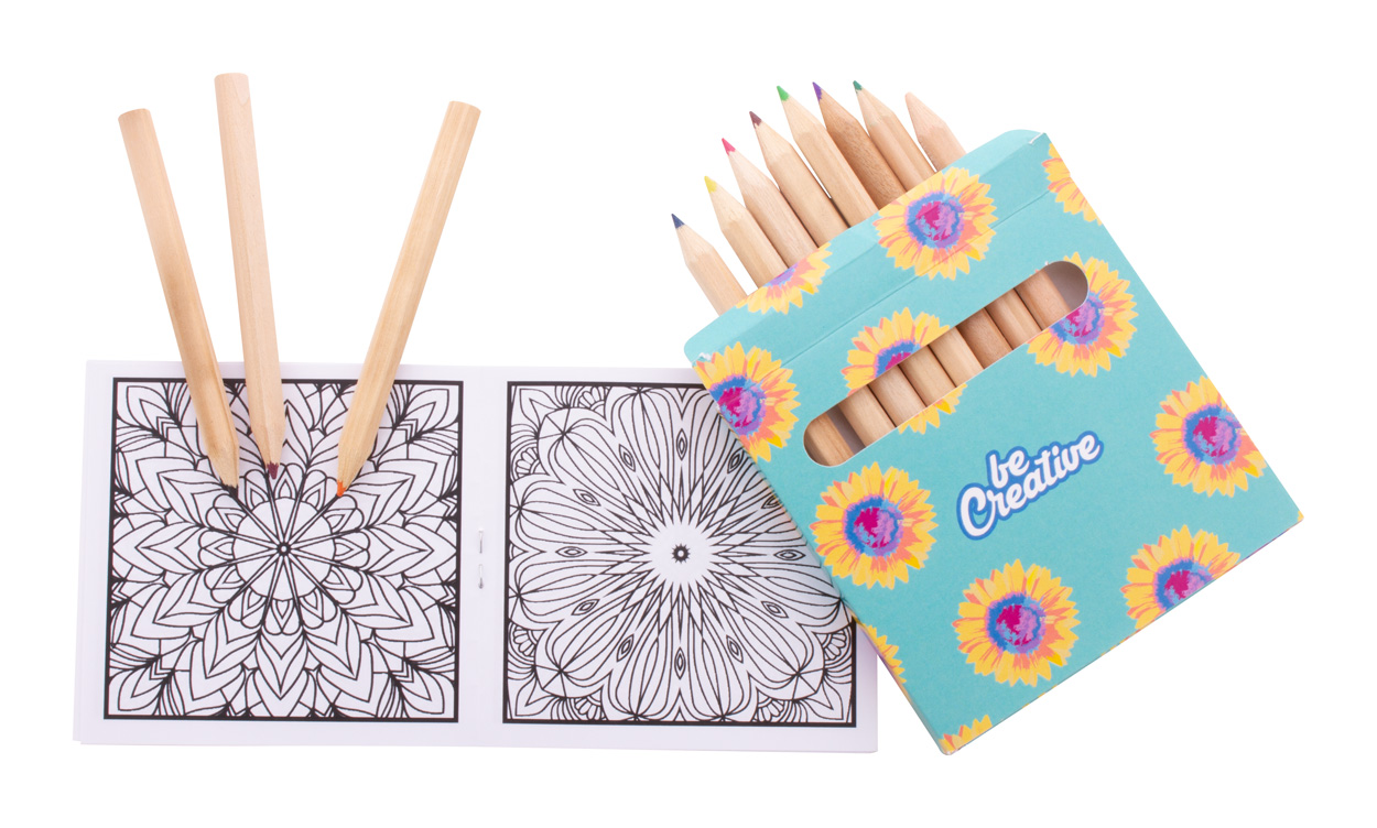 Personalizowany zestaw do kolorowania / mandala P116500D