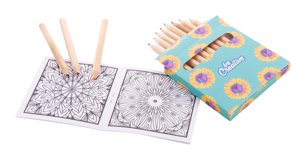 Personalizowany zestaw do kolorowania / mandala P116500D