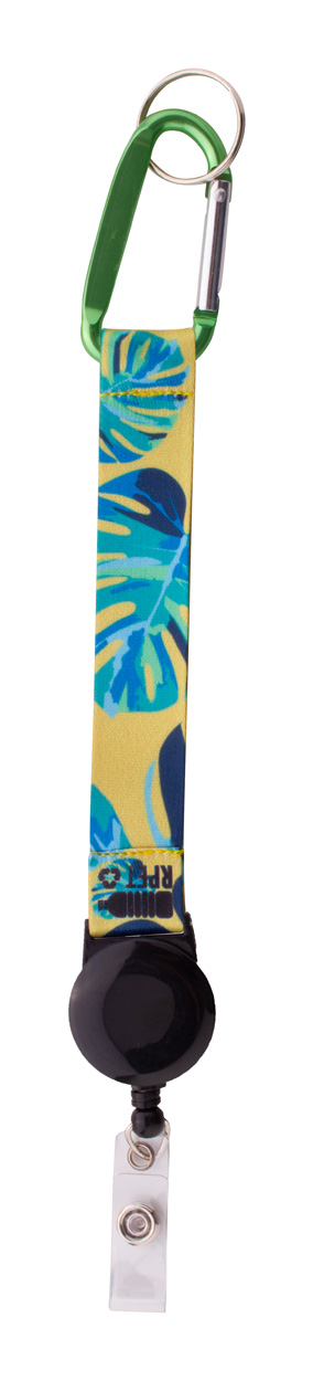 Personalizowany brelok P116522D zielony