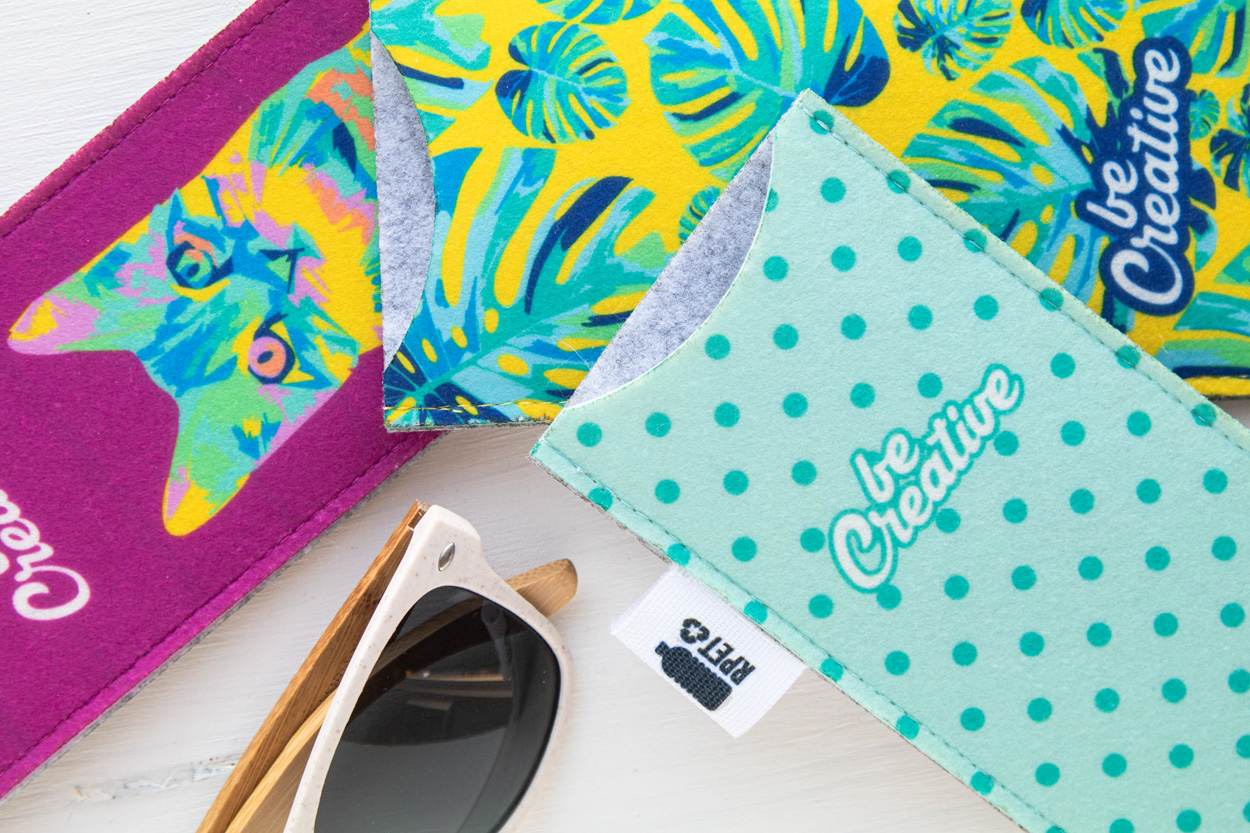 Personalizowane etui RPET na okulary P116434D