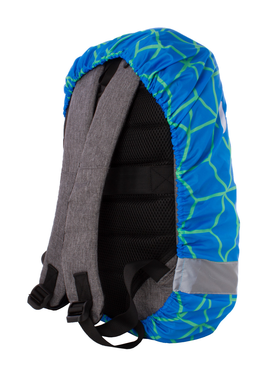Personalizowany, odblaskowy pokrowiec na plecak P116565D