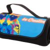 Personalizowany koc polarowy RPET P117216D czarny