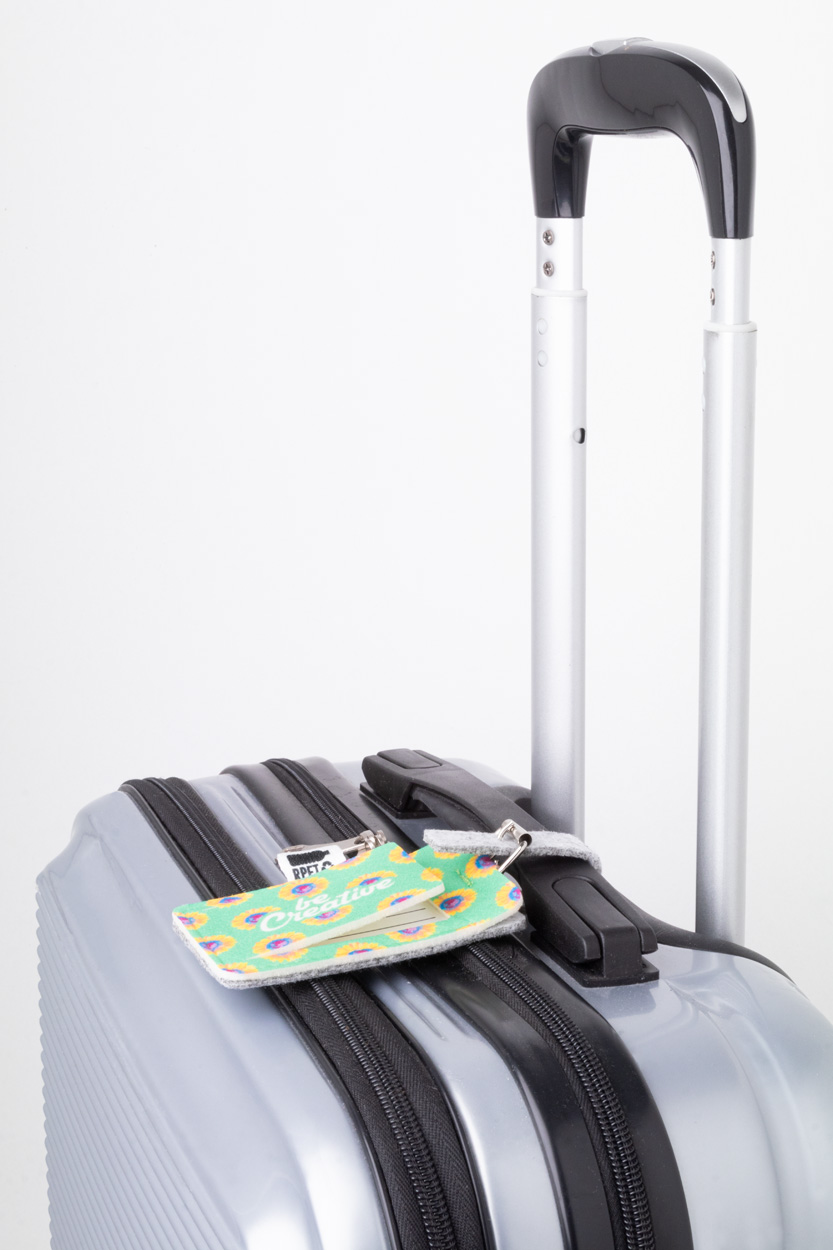 Personalizowana przywieszka bagażowa RPET P117221D