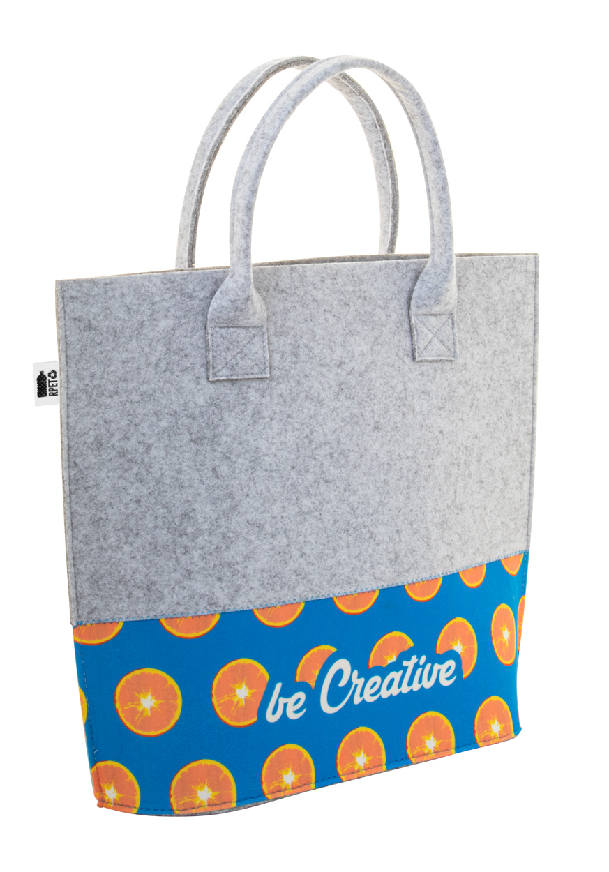Personalizowana torba na zakupy RPET CreaFelt Shop C P117170D AN-AP716684 Personalizowana torba na zakupy RPET CreaFelt Shop C P117170D AN-AP716684