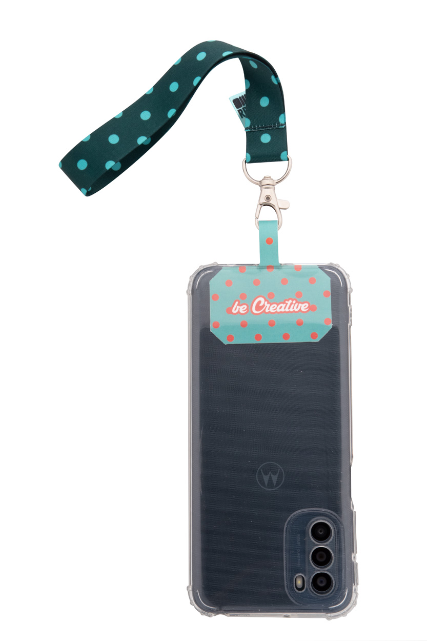 Personalizowany pasek na nadgarstek do telefonu RPET P117176D