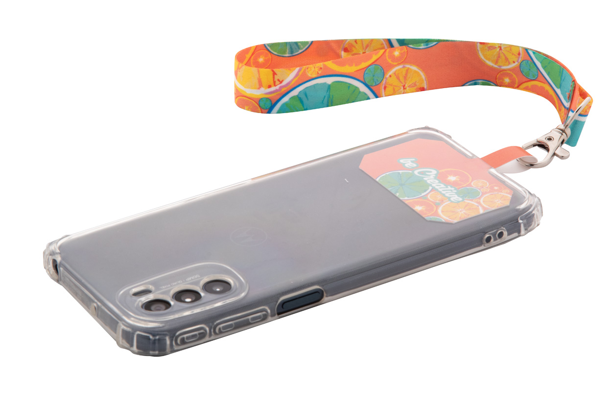 Personalizowany pasek na nadgarstek do telefonu RPET P117176D