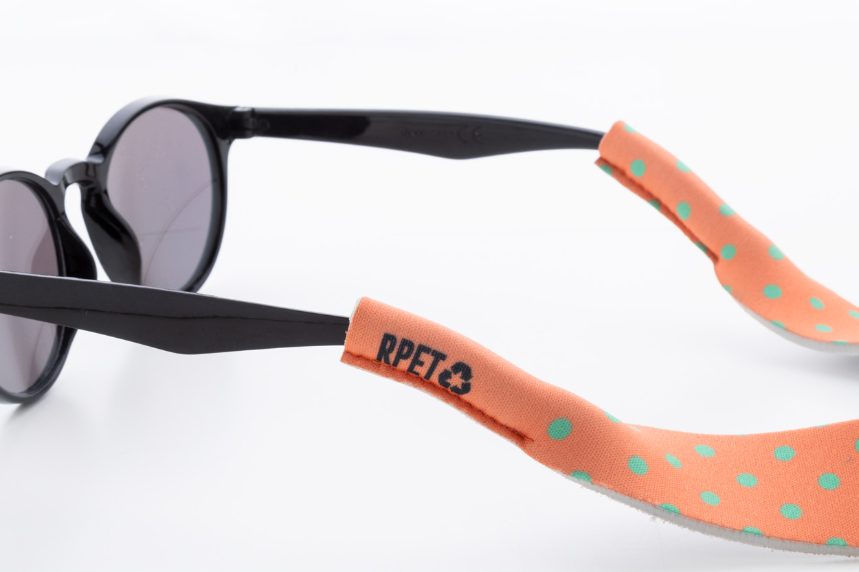 Personalizowany pasek do okularów przeciwsłonecznych RPET P119438D