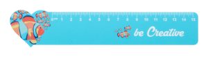 Linijka 15cm, serce P113546D