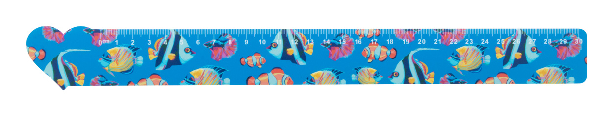 Linijka 30cm, serce Couler 30 P113743D AN-AP718346-C