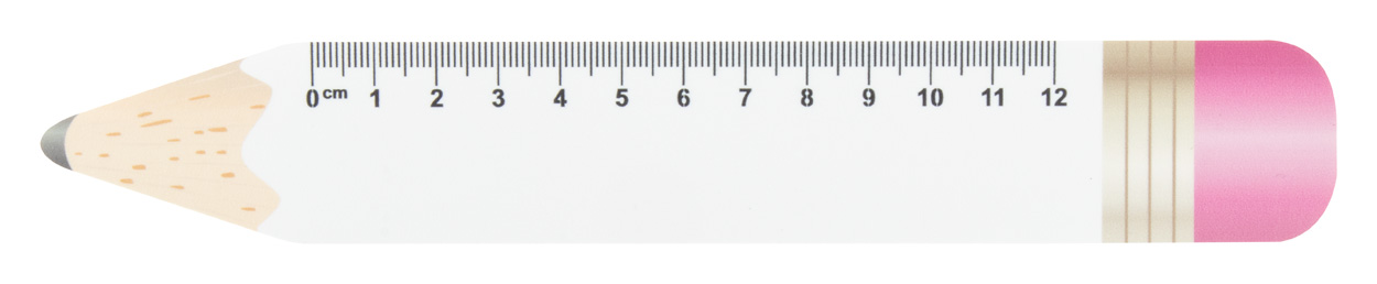 Linjka 12cm/ołówek P114265D