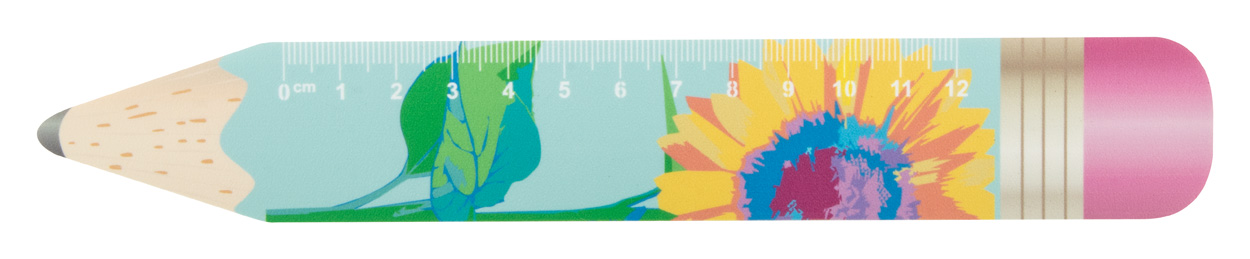 Linjka 12cm/ołówek P114265D