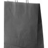Torba papierowa P110336D czarny