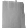 Torba papierowa P110336D popielaty