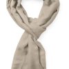 Szal P112934D beżowy