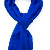 Szal P112934D niebieski