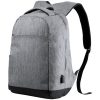 Plecak antykradzieżowy P113300D popielaty