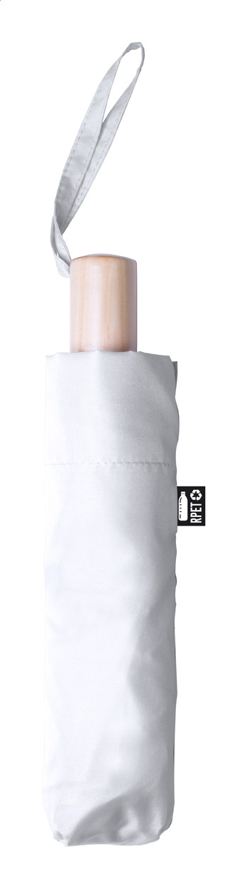 Parasol RPET P113346D biały