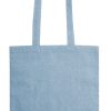 Torba bawełniana P113568D jasnoniebieski