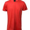 T-shirt/koszulka sportowa RPET P113663D czerwony